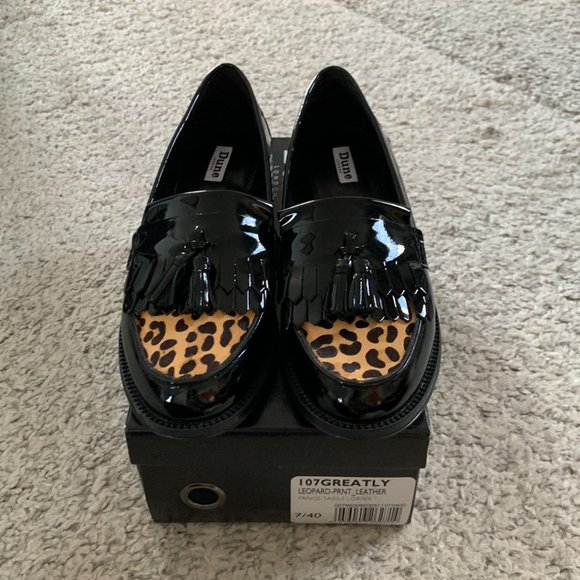 💎NWT Dune London Fringe Tassel Loafers💎 - Picture 3 of 4